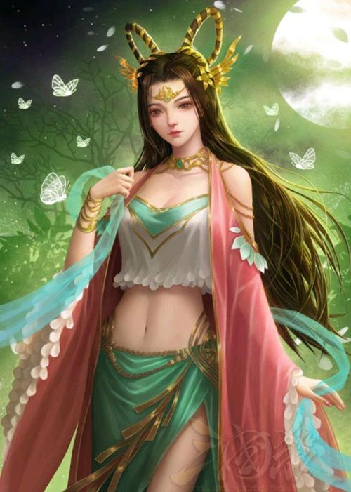 貂蝉-中国古代四大美女之一